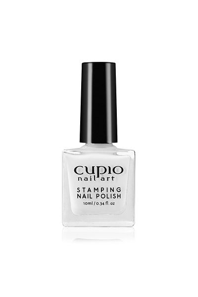 Cupio Cupio White Stamp Polish 10ml