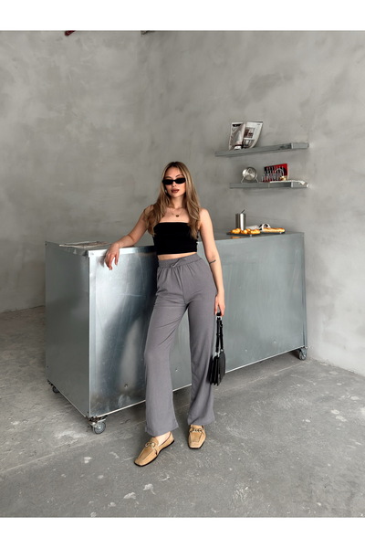 AFROGİYİM Women's Relaxed Cut Trousers