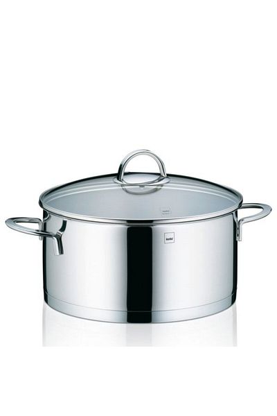 KELA Keck Lang Caserola inox cu capac de sticla 5 l CAILIN