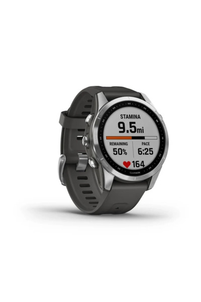 Garmin FENIX 7S – STANDARD EDITION, SILVER WITH GRAPHITE BAND