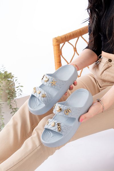 Slipcat Sandale/papuci de zi cu zi pentru femei Stone, elegante, confortabile
