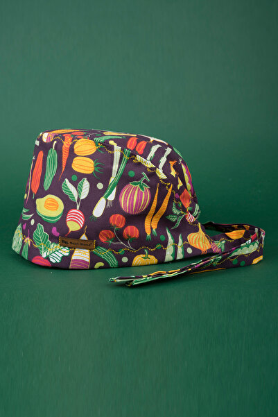 Best Bone Sebzeler Desenli Cerrahi Bone