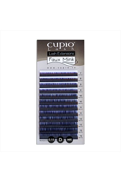 Cupio Extensii de gene permanente Purple - Mink D Mix