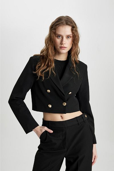 DeFacto Crop-Blazer-Jacke C3344ax24sp