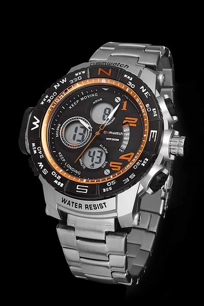 Comwatch Digital And Analog Wristwatch