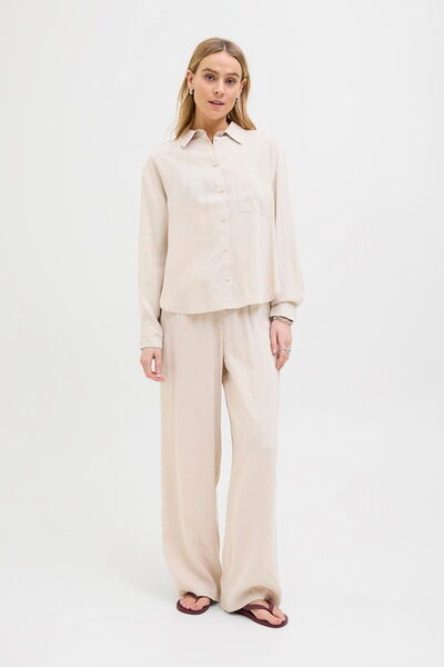 Jack & Jones Women's Straight Fit Trousers - Fie