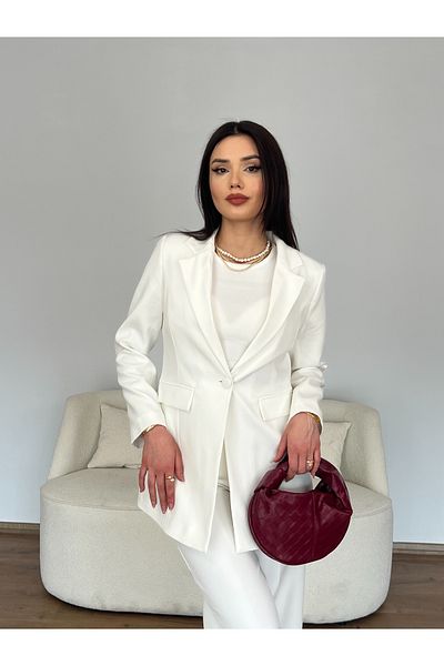 Nesil Γυναικείο μπουφάν Blazer με λεπτομέρεια καπακιού