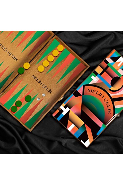 EJOYA Kişiye Özel Tasarım Premium Tavla Seti 114855