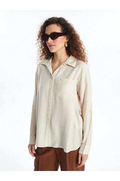 LC Waikiki Plain Long Sleeve Women's Shirt