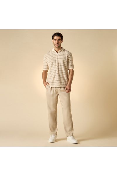 Iconic Relaxed Fit Pants with Drawstring Closure and Pockets