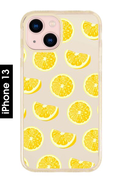 shoptocase حافظة هاتف متوافقة مع iPhone 13 بنمط الليمون