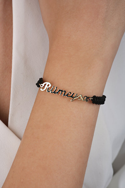 DİAMİNE PIRLANTA 14 Ayar Altın Isim Ip Bileklik 7 Harfli