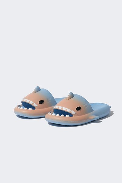 DeFacto Dívčí pantofle Eva s vysokou podrážkou - Shark B8641A824SM