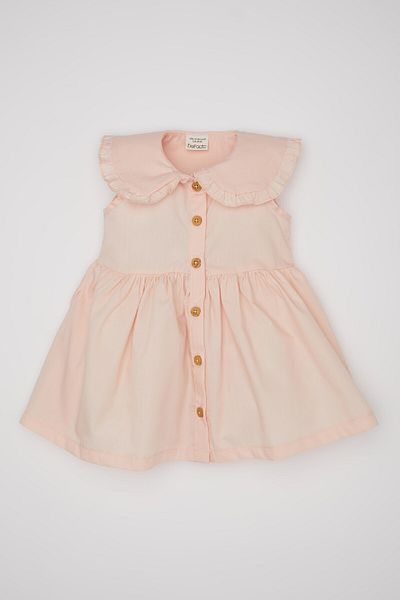 DeFacto Βρεφικό φόρεμα Poplin - Αμάνικο C2412A524SM