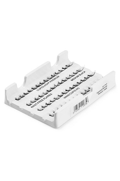 Cupio Premium Individual False Eyelashes - Medium