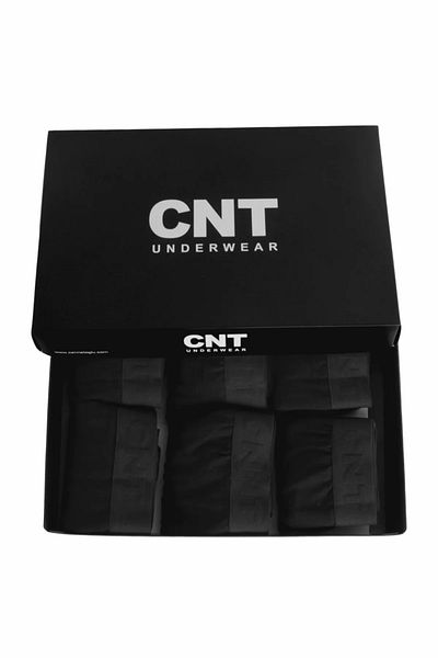 CNT Ανδρικά σλιπ Boxer Waist Lycra σε κουτί Premium 6 τεμαχίων
