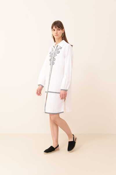 Roman İşlemeli Tunik Standart Renk Y2463103_089