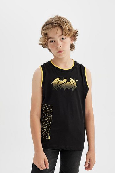 DeFacto Batman Tanktop für Jungen - Rundhals, C4256A824HS