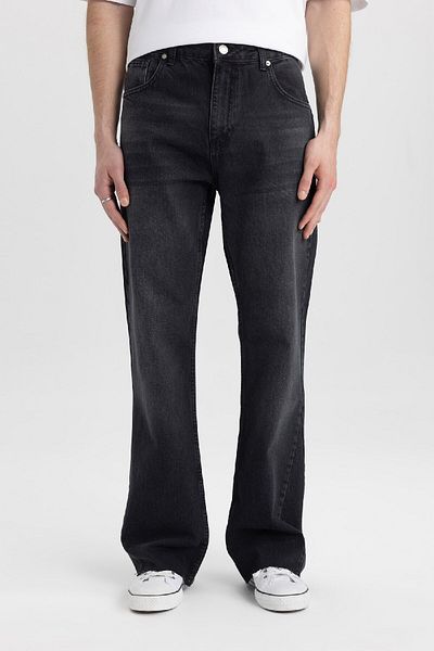 DeFacto Παντελόνι Jean Fit Leg Flayer Fit - B8325ax24sm
