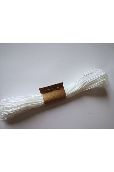 PASAMİA Parachute Rope White Color (10 Meters)