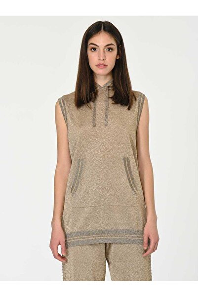 Roman Kapüşonlu Eşofman Üstü Triko Standart Renk Y1971059_089