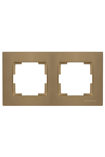 Mutlusan Cadru orizontal dublu Rita Aur antic