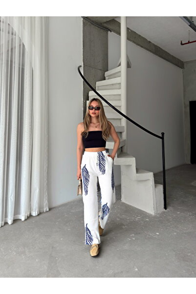 AFROGİYİM Women's Relaxed Cut Trousers