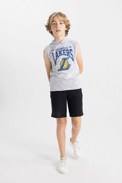 DeFacto Men's Nba Los Angeles Lakers Athlete C4450A824Hs - Hooded