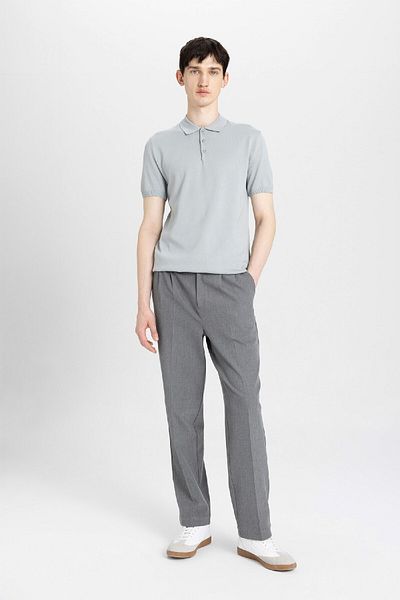 DeFacto Slim Fit Poloshirt mit Rollkragen Y5369AZ24SM