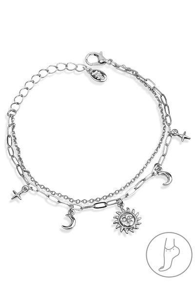 Klips Concept Double Chain Sun Object Detail Anklet
