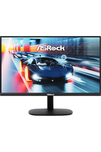 ASROCK Monitor Gaming LED IPS 100Hz, 1ms, FreeSyncTM, HDMI, VESA, negru