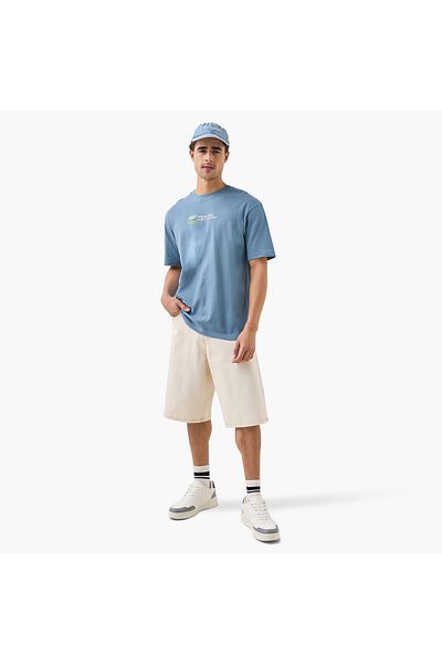 Lee Cooper Lee Cooper Regular Fit Denim Shorts with Pockets