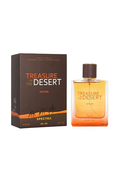 Spectra 351 Treasure In The Desert Vetiver EDP for Men - 100ml