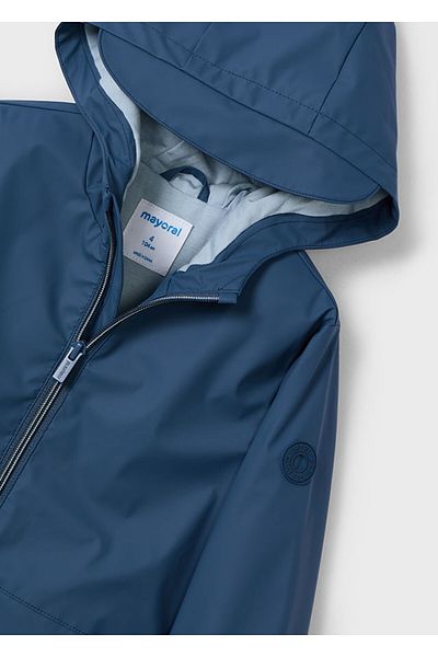 MAYORAL 3426 Boy's Indigo Raincoat