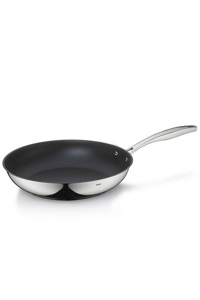 KELA Keck Lang Flavoria frying pan 18/10 stainless steel with non-stick surface 6.0 cm 28.0 cm