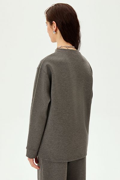 Allyco Shiny Stone Oversize Sweatshirt