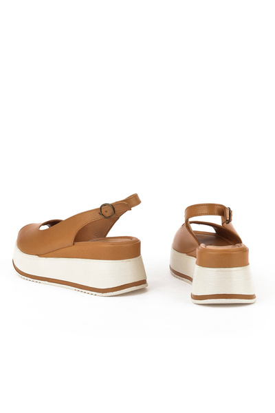 Ziya Γυναικεία πέδιλα με τακούνι - Γνήσιο δέρμα Design 151992Z50000