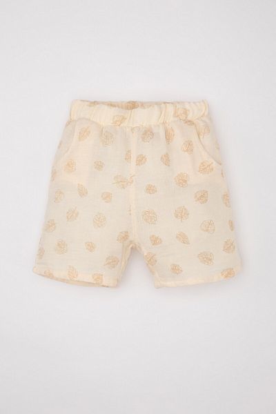 DeFacto Baby Boy 2 Stück Set Musselin gemustert Kurzarm Shirt Shorts C5251a524sm