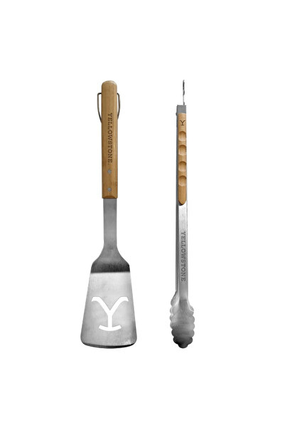 Yellow Stone مجموعة أدوات الشواء Y من قطعتين 9020P