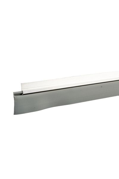 M-D Building Products Self Adhesive Aluminum with Vinyl Door Sweep 3ft x 1/4inch