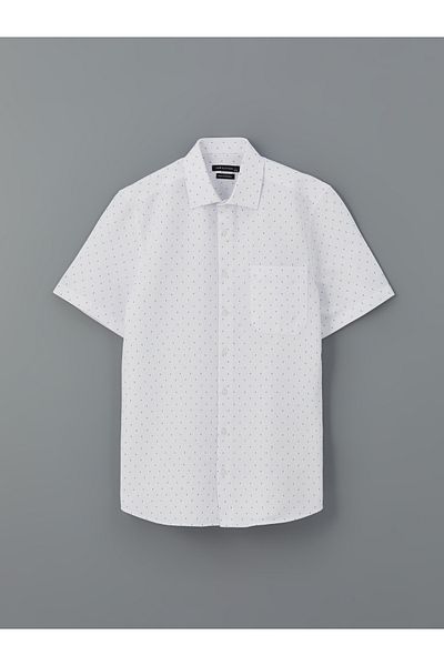 LC Waikiki Pánská košile Regular Fit s krátkým rukávem Gabardine