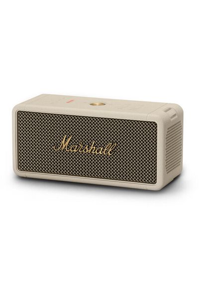 Marshall Marshall Middleton BT Speaker, 360° True Stereophonic Sound, 20+ Hours Playtime – Cream