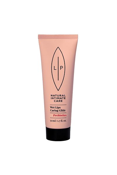 Cupio Caring Glide Prebiotic Lip Intimate Care Water-Based Lubricating Gel