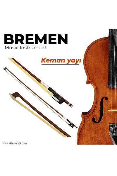 Bremen Violin Bow - W750 3/4 Natura