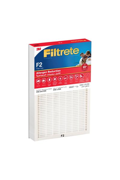 Filtrete F2 Allergen Reduction HEPA-Type Room Air Purifier Replacement Filter FAPF-F2-A