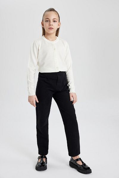 DeFacto Girl's Straight Fit Trousers C4593A824Sp