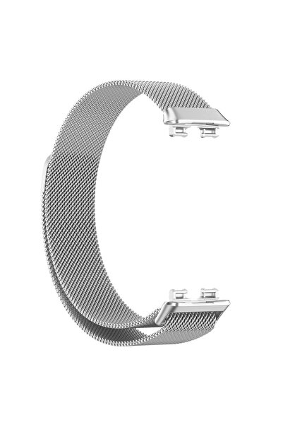 Alstrap Huawei Band 8/band 9/band 10 Uyumlu Metal Hasır Kordon