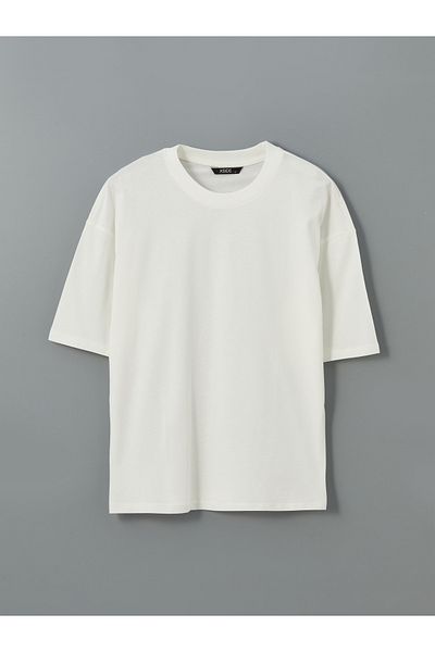 LC Waikiki Crew Neck Combed Cotton Men's T-Shirt