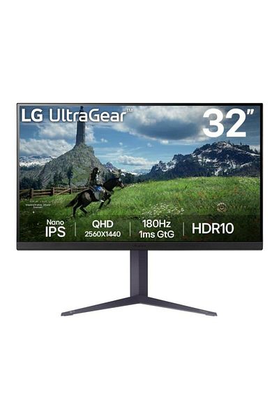 LG Monitor pentru jocuri LED IPS QHD 180Hz, 1ms, FreeSyncTM, G-SyncTM HDR HDMI, DisplayPort, USB, Pivot,