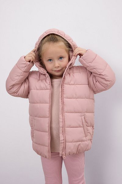DeFacto Baby Girl Hooded Water Repellent Fabric Puffer Jacket C5317A524Au